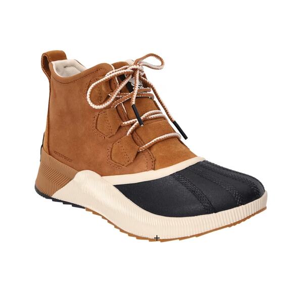 NEW Sorel Women's 5 Out N About III Classic Waterproof Duck Boot Taffy NO BOX - Picture 2 of 11